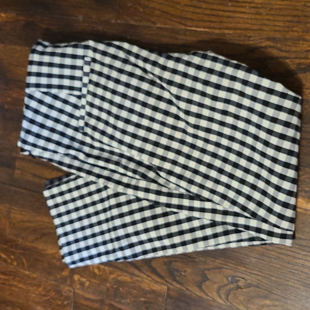 Checkered trousers